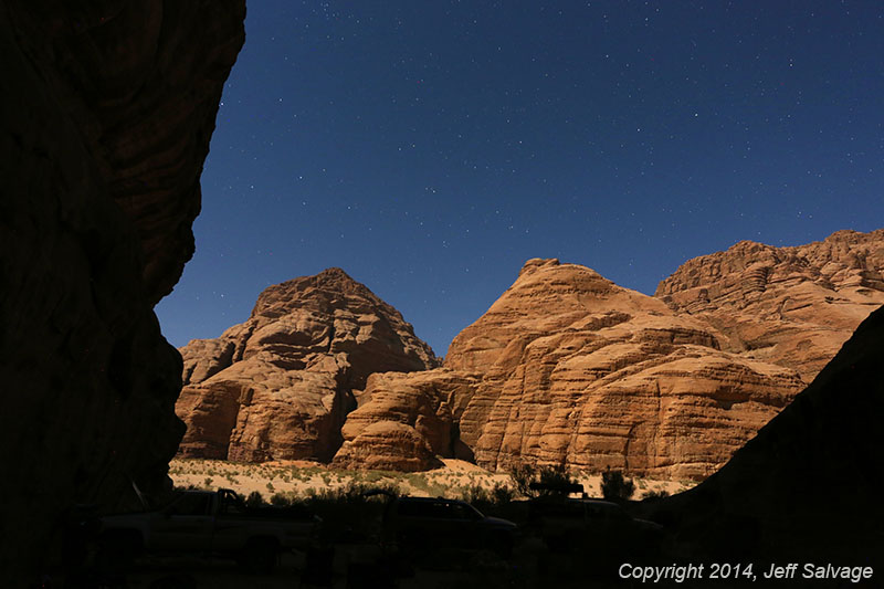 Wadi Rum at Night - Jordan