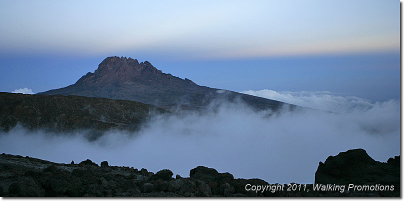alt="Mt. Kilimanjaro, Mt. Meru, Tanzania"