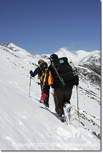 Everest Gokyo Ri Trek - Hiking Hard to Machhermo