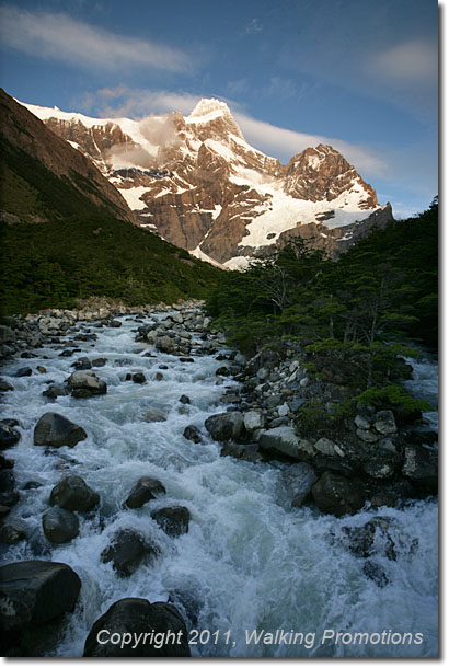Torres del Paine Trek, Campamento Italiano, Patagonia, Chile